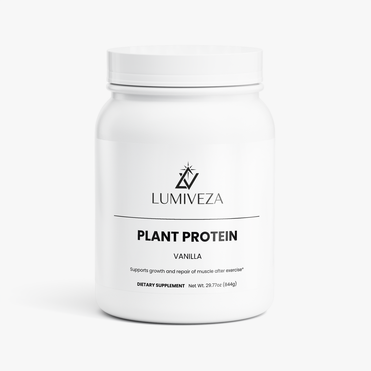 Plant Protein – Vanilla Smooth Vegan Protein Powder for Muscle & Recovery