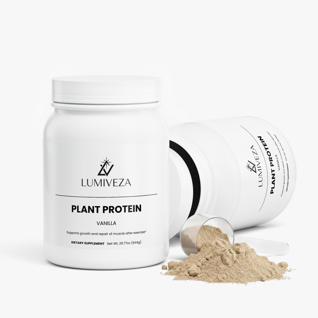 Plant Protein – Vanilla Smooth Vegan Protein Powder for Muscle & Recovery