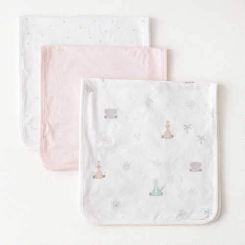 Burp Cloths (Set of Three)